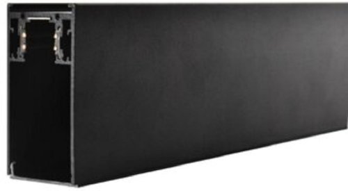 Трек низковольтный наклодной/подвесной без провода питания Wolta WML-TR2/01B 2м Черный картинка 